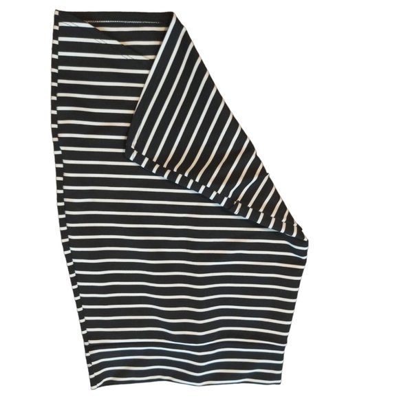 STRIPED LAPISE SKIRT SIZE XS - Picture 4 of 6